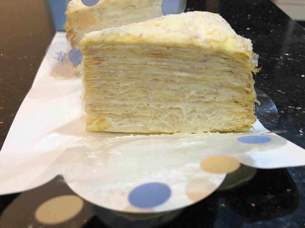 深藍咖啡千層蛋糕