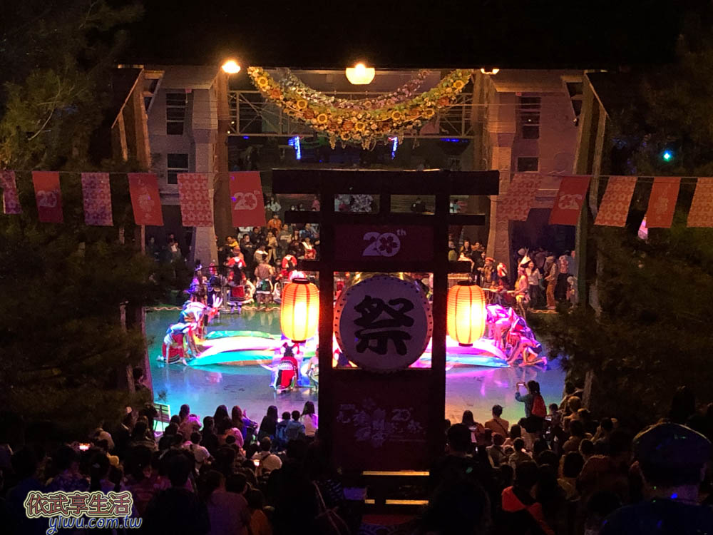 九族櫻花祭-夜櫻