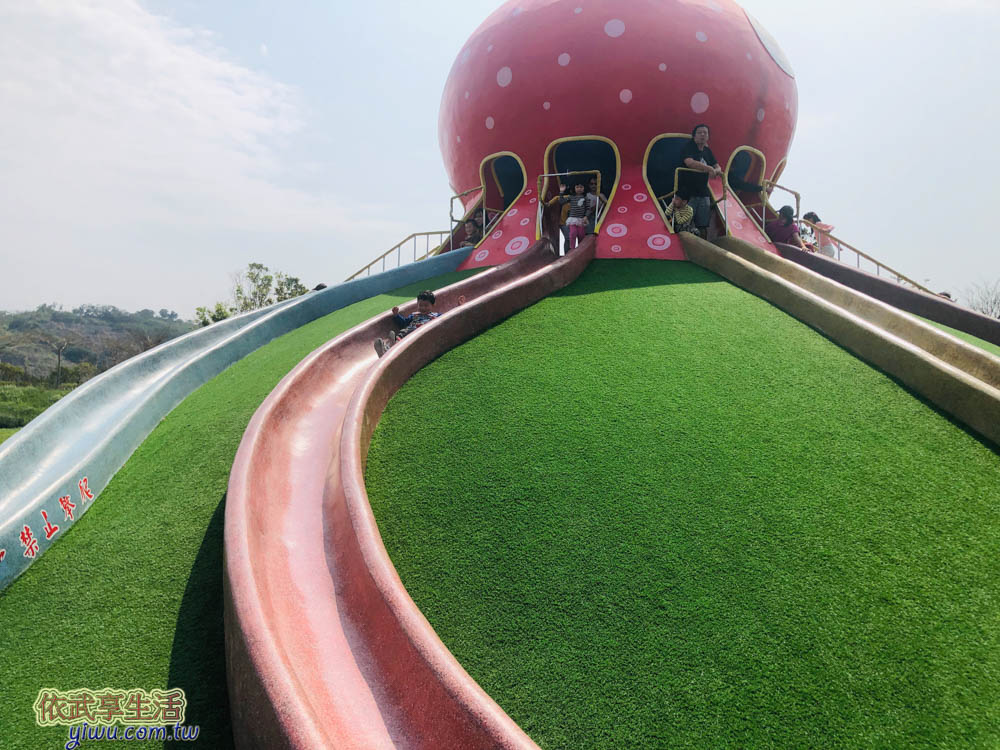 苗栗貓裏喵親子公園八爪溜滑梯