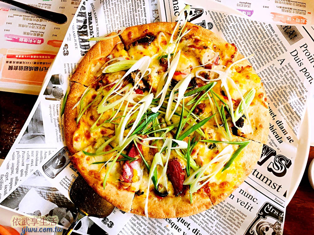 新竹托斯卡尼尼竹科店香蒜櫻桃鴨pizza