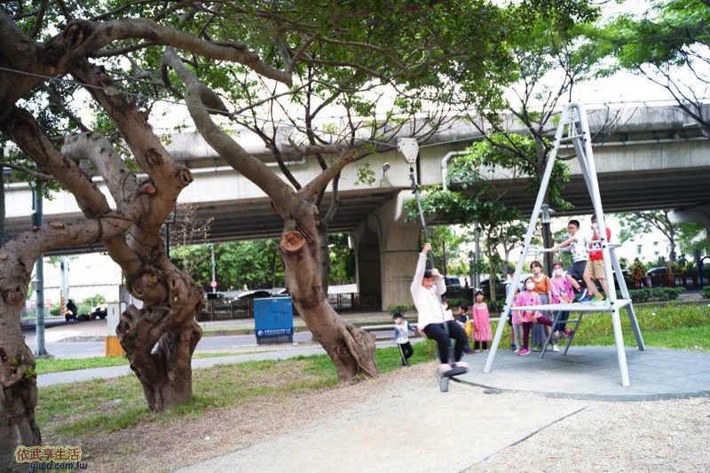 新竹綠光公園溜索