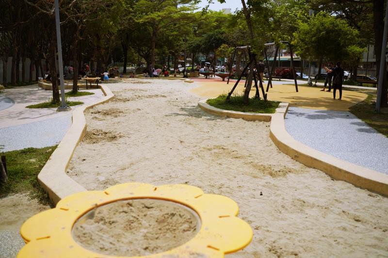 新竹公園大沙坑特色遊戲場大沙坑