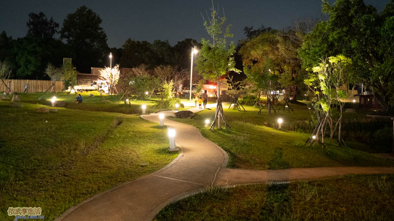 新竹公園夜景