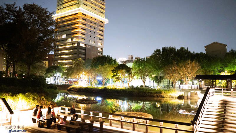 新竹公園夜景