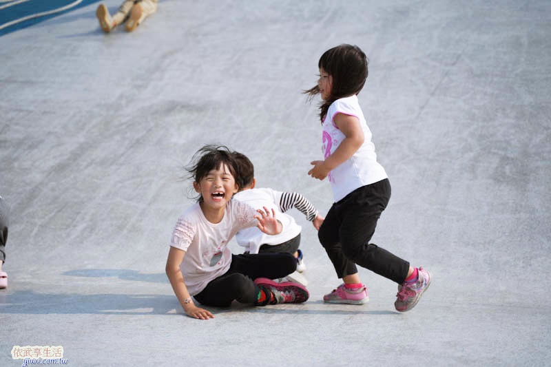 南寮運動公園磨石子溜滑梯