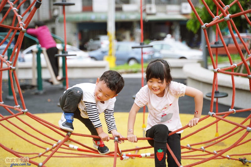 新竹竹東中正公園(兒童公園)巨型攀爬網