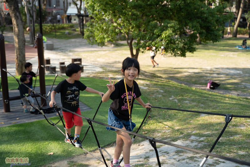 長和公園平衡木