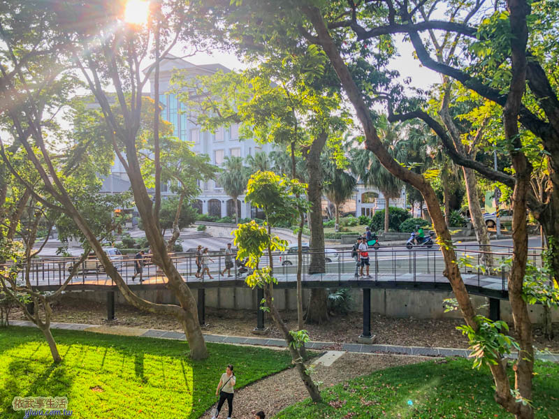 新竹明湖公園無障礙高架步道