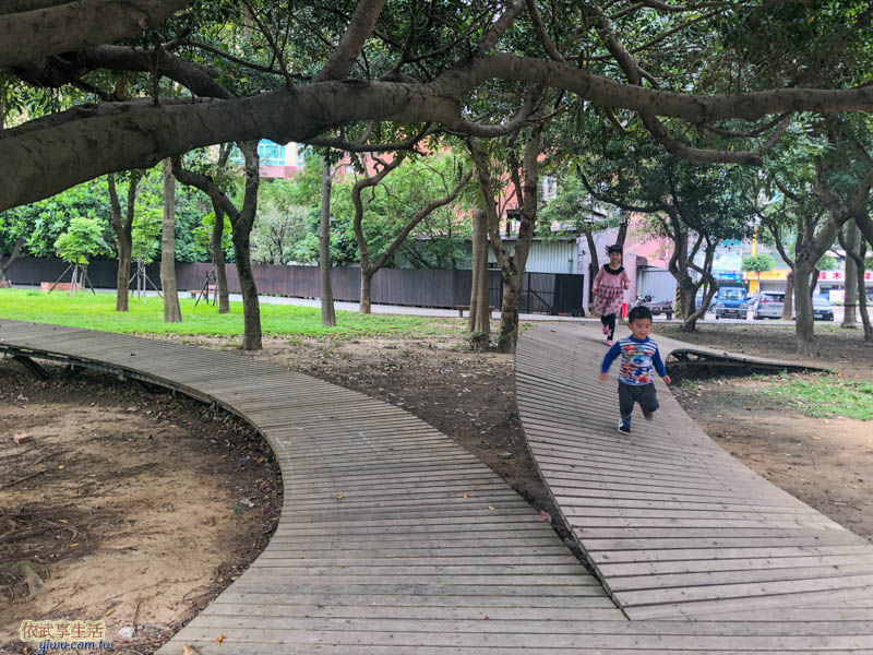 新竹綠園道簇綻橋地景設施