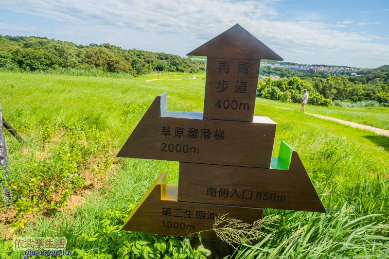 青青草原路程標示