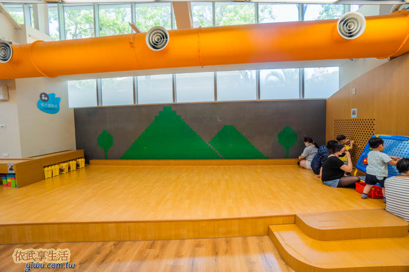 香山親子館齒輪玩具