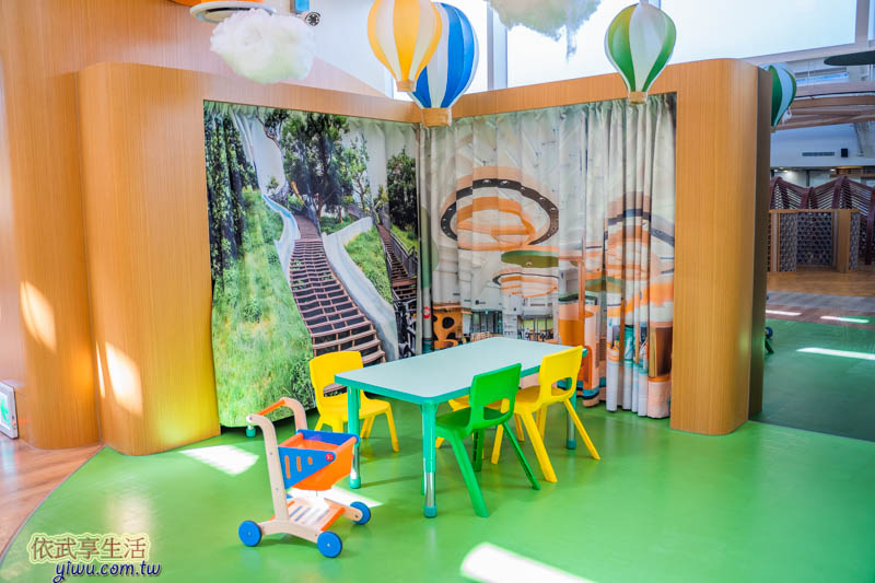 香山親子館兒童座位區