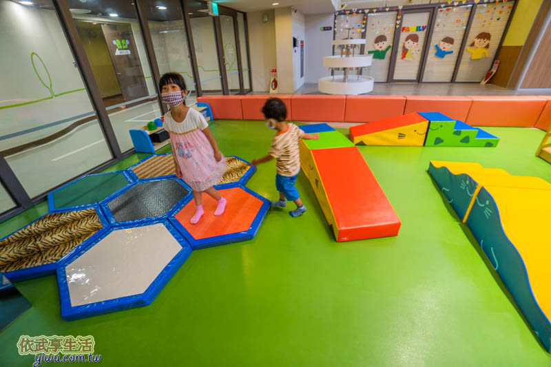 香山親子館顏色識別軟墊