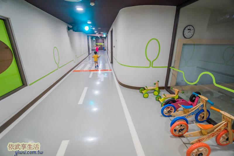 香山親子館兒童滑步車道