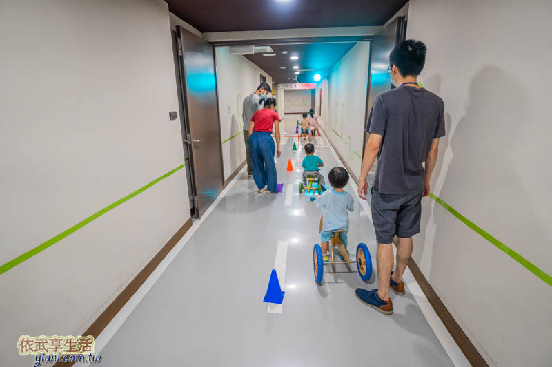 香山親子館兒童滑步車道