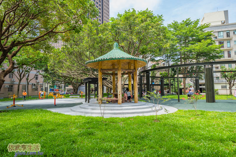 新竹民族公園涼亭