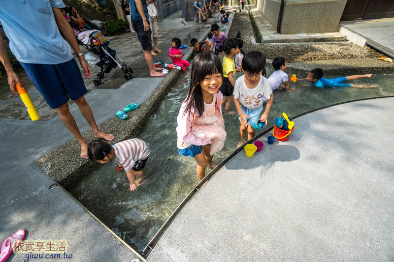 新竹水道取水口戲水池