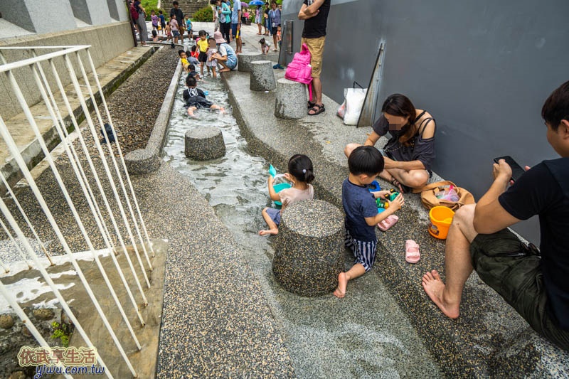新竹水道取水口戲水池