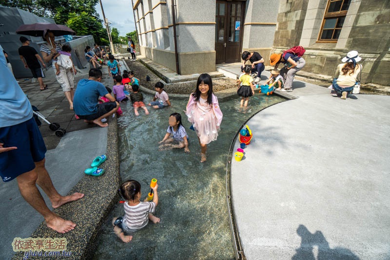 新竹水道取水口戲水池