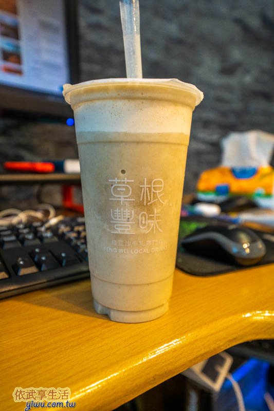 草根豐味綠豆沙鮮乳