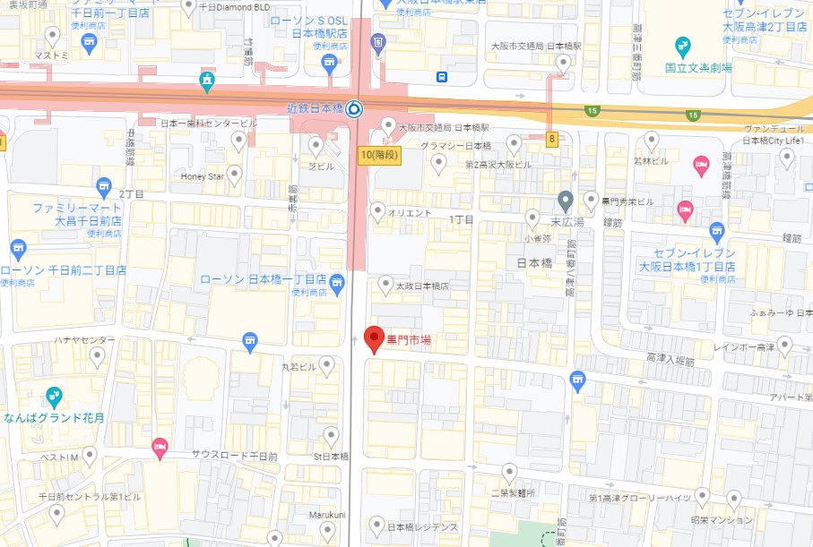 黑門市場交通