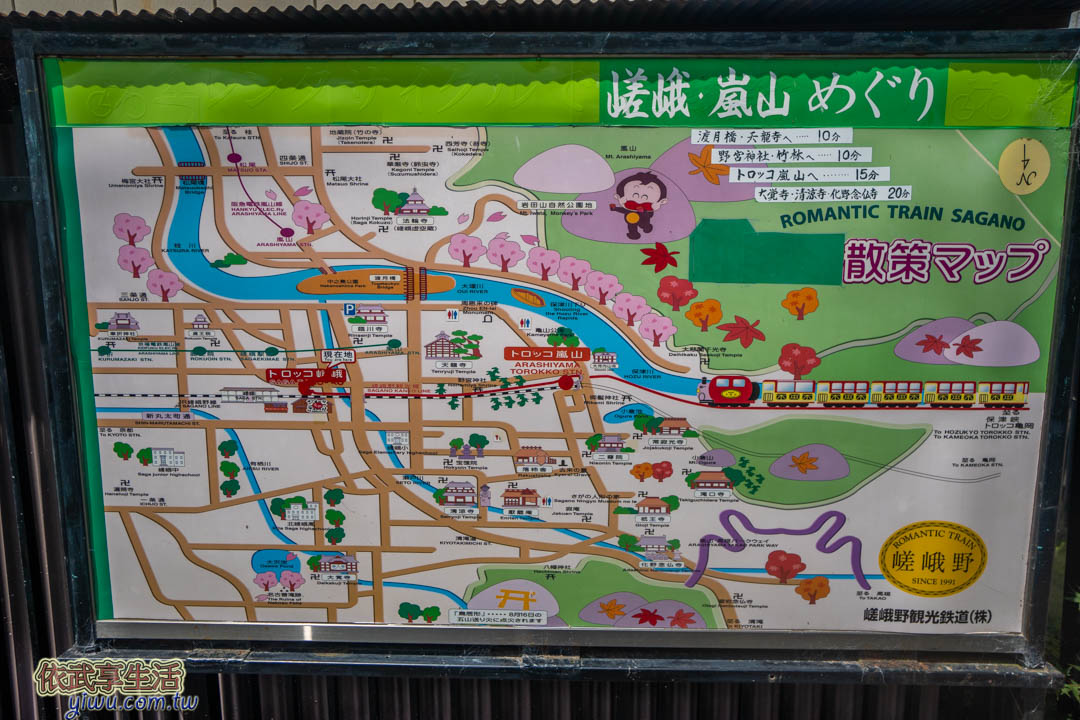 京都嵐山一日