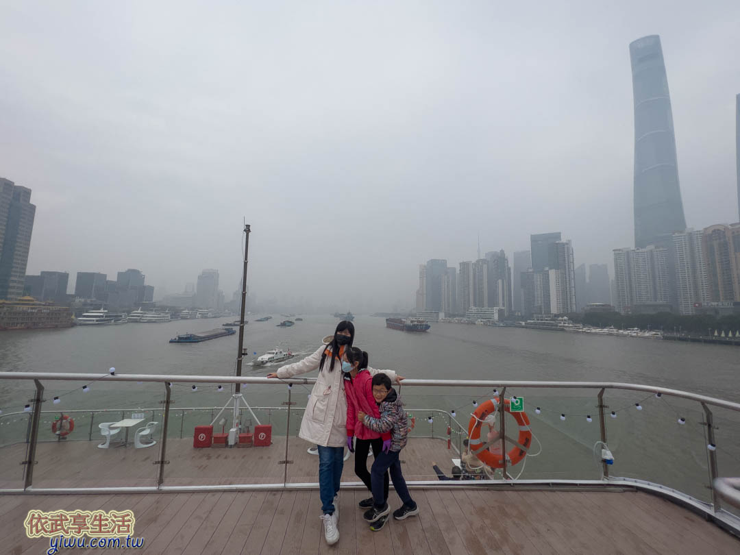 上海外灘搭船