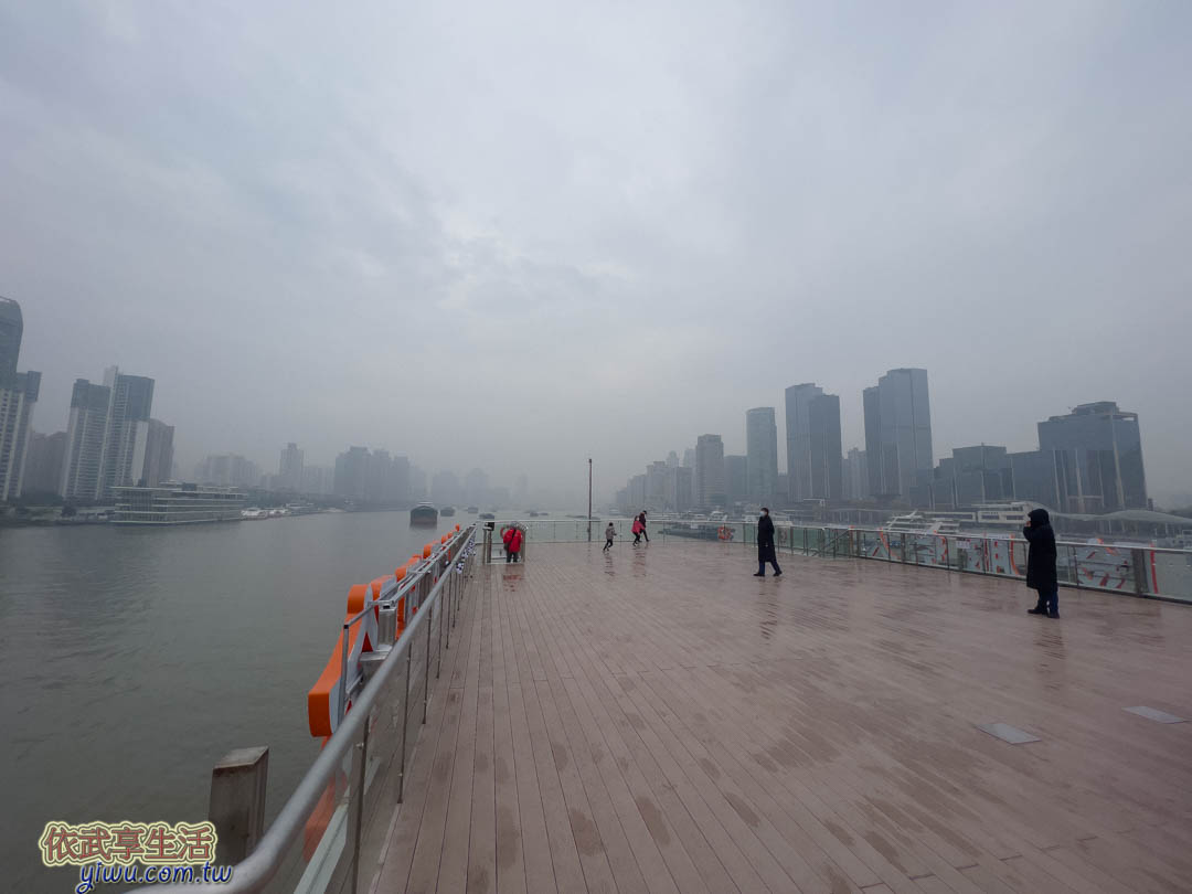 上海外灘搭船