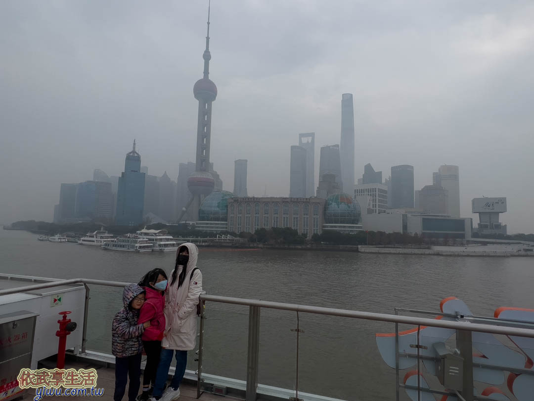上海外灘搭船