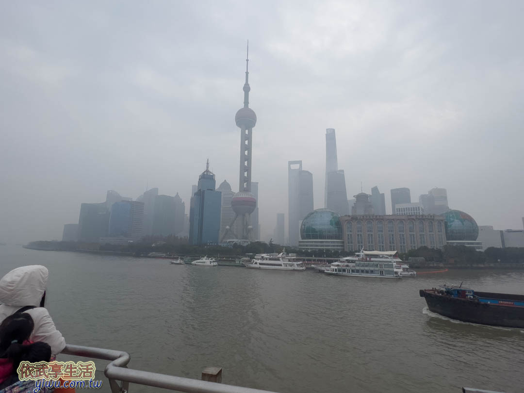上海外灘搭船