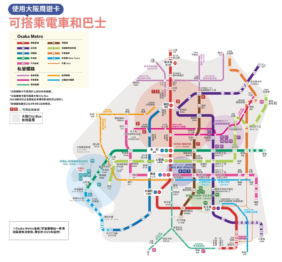 大阪周遊券