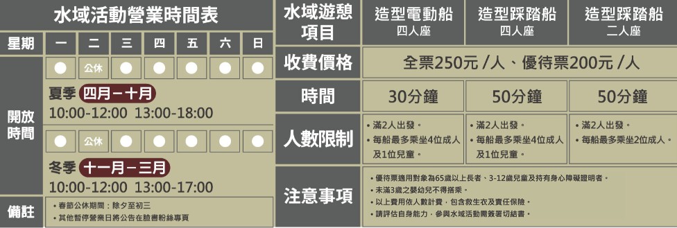 青草湖天鵝船