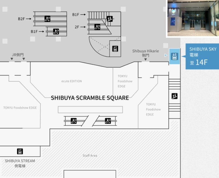 SHIBUYA SKY交通