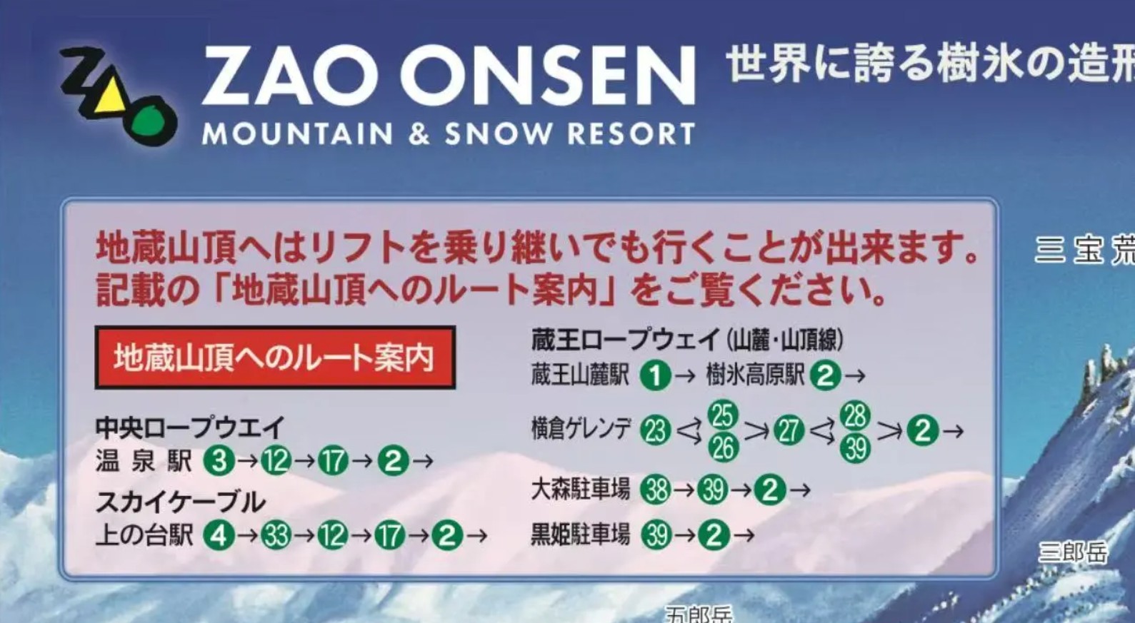 藏王滑雪場 藏王滑雪場