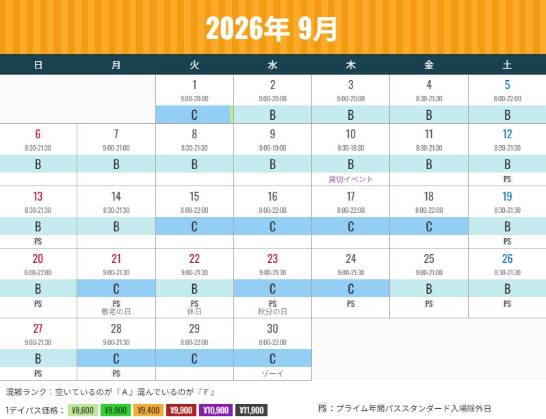 大阪環球影城人數預測 大阪環球影城人數預測